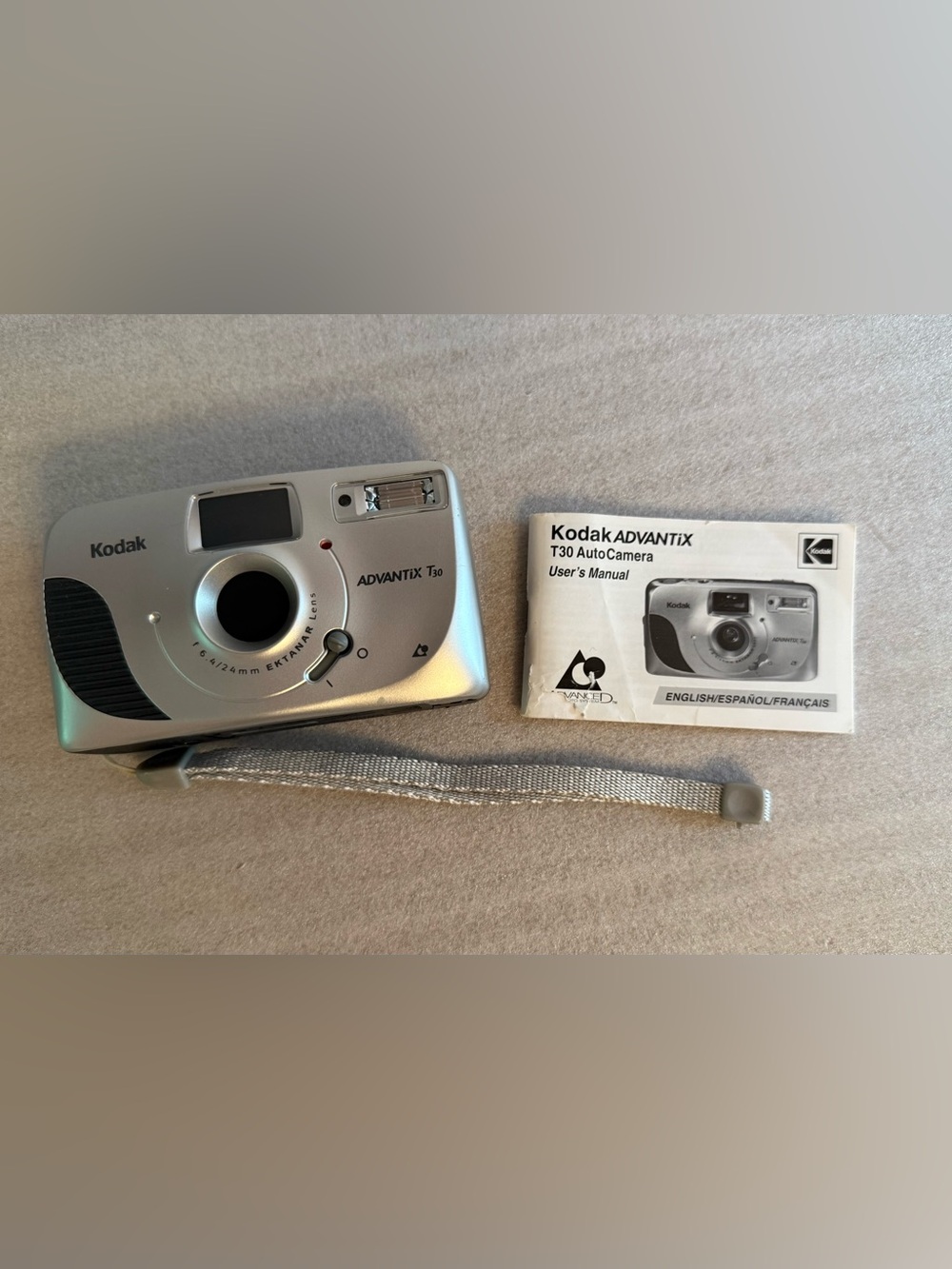 Kodak Advantix T30 Camera with Manual